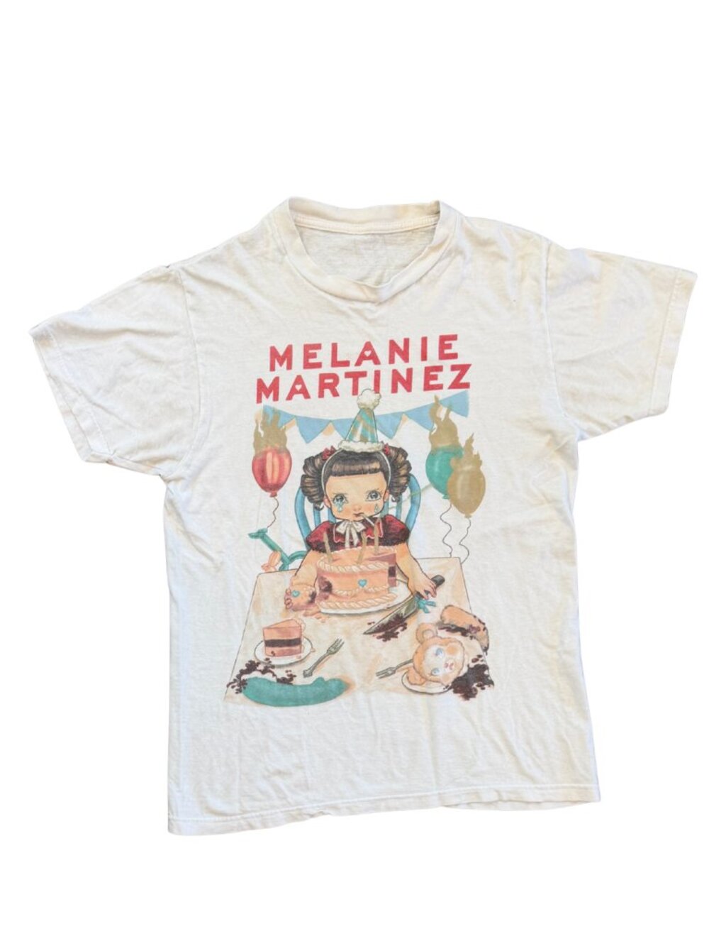 Melanie Martinez Crybaby White Tee Size Small